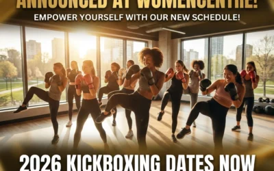 2026 Kickboxing Dates Now Announced at WomenCentre!